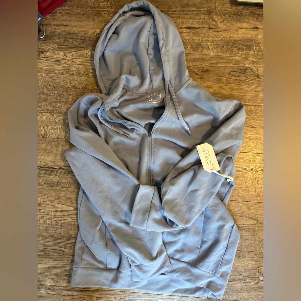 Men’s fleece zipped hoodie